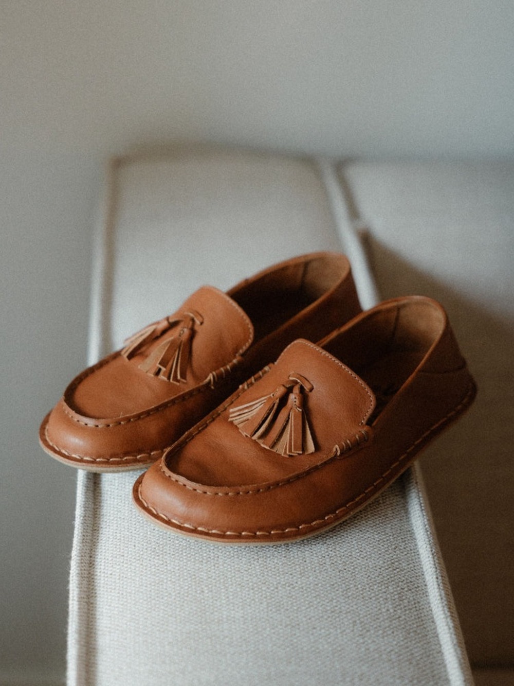 Vibae TRIBECA Leather Cognac Brown